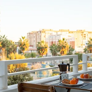 Apartamento Torre Cervantes, Moderno, Luminoso, A 5 Min De La Playa , Almeria Spain